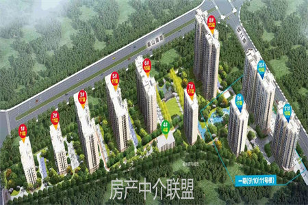 龙都万家园·书香府邸3室2厅2卫85万131m2出售